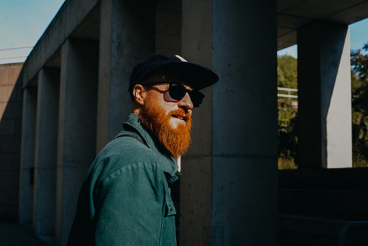 Man With Red Beard And Sunglasses Photo