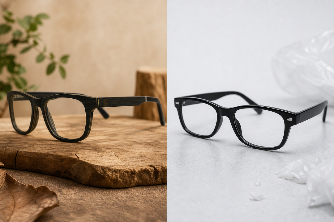 Wood vs. Plastic Eyeglass Frames: Which is Better for You? | Keepwood Eyewear