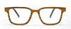 McKenzie Wood Rx - Brown Oak Glasses Front View
