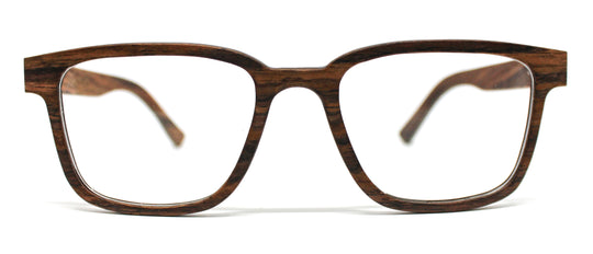 McKenzie Wooden Rx Glasses- Abalone