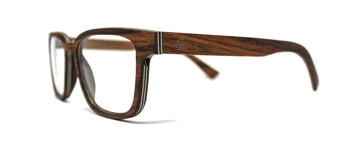 McKenzie Wooden Rx - Black Oak Glasses