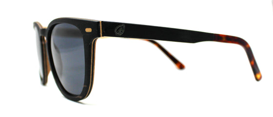 Langley Wood Sunglasses - Black Oak