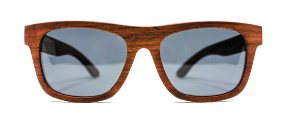 Kelsey Black Oak Wood Sunglasses