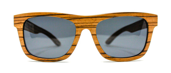 Kelsey Wood Sunglasses - Black Oak