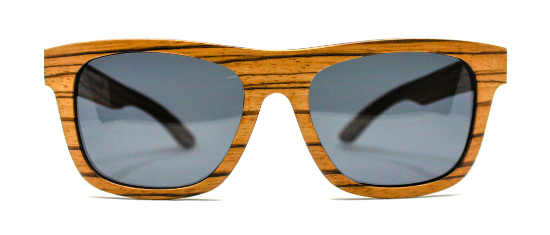 Kelsey Wood Glasses - Abalone