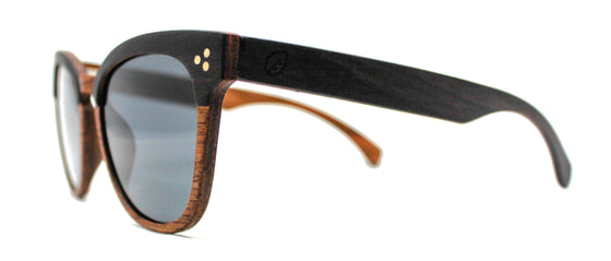 Brooklyn Walnut Wood Sunglasses