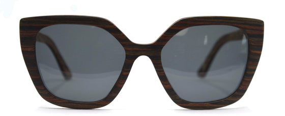 Oversized Ebony Sunglasses
