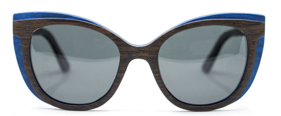 Ophelia Wood Sunglasses - Burlwood
