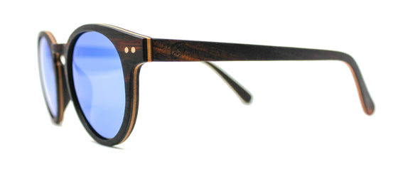 Albany Walnut Frame Sunglasses