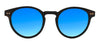 Albany Sandalwood Blue Lens Glasses 