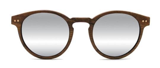 Albany Wood Sunglasses - Walnut