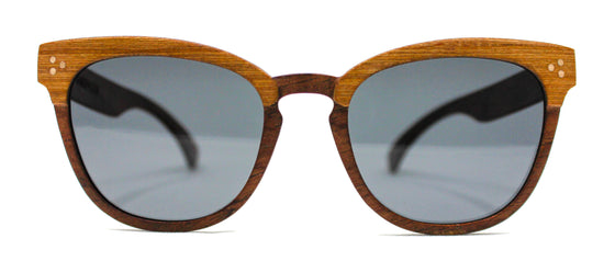 Brooklyn Wooden Sunglasses - Ebony