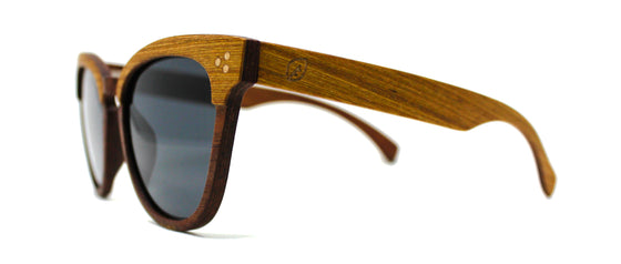 Brooklyn Ebony Wooden Glasses